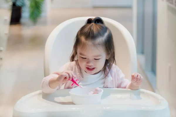 Couverts bébé - rose pâle – Image 4