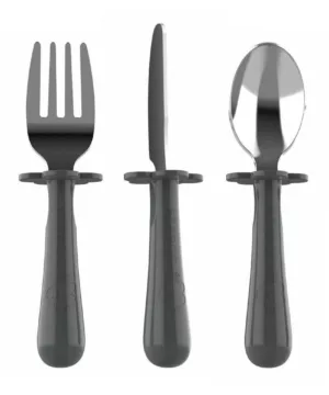 Couverts enfant - gris anthracite