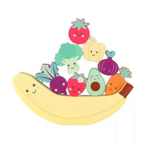 Jeu d'équilibre des joyeux légumes