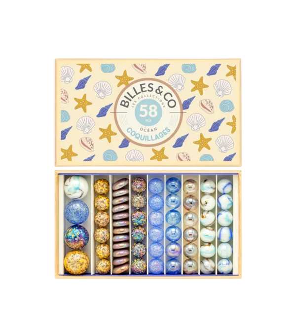 Coffrets de billes - Coquillages