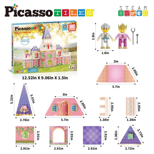 Magnettes Château de princesse - MAXI 60 – Image 4