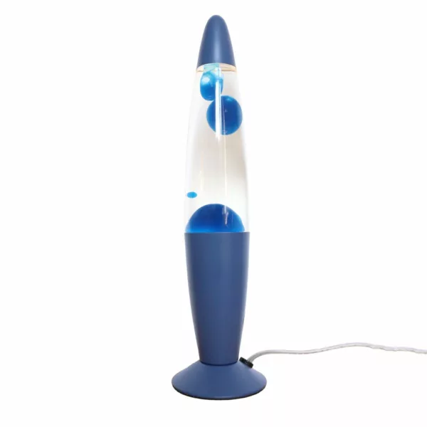 Lampe lave - bleue