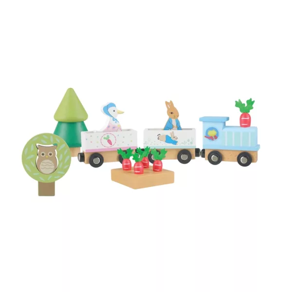 Train en bois - Pierre lapin – Image 5
