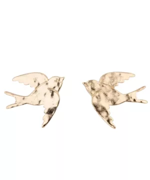 Boucles d'oreilles hirondelles