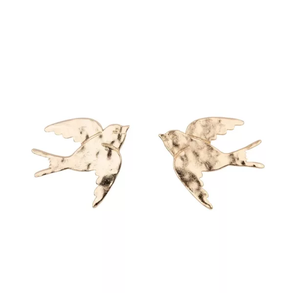 Boucles d'oreilles hirondelles
