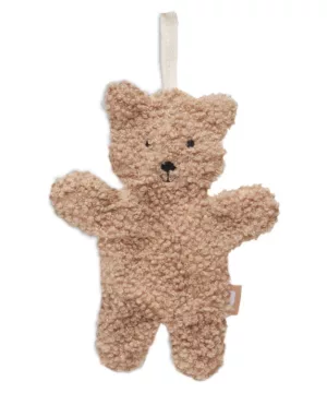 Doudou ours et attache tétine