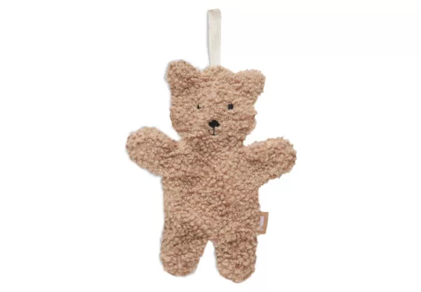Doudou ours et attache tétine