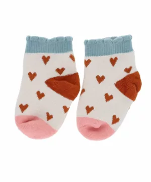 Chaussettes bébé Cœur 12-18 mois - À la cueillette