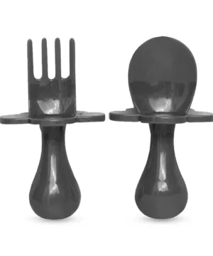 Couverts bébé - gris anthracite