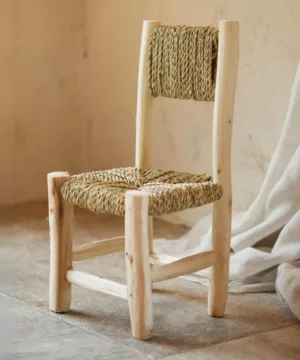 Chaise enfant en bois