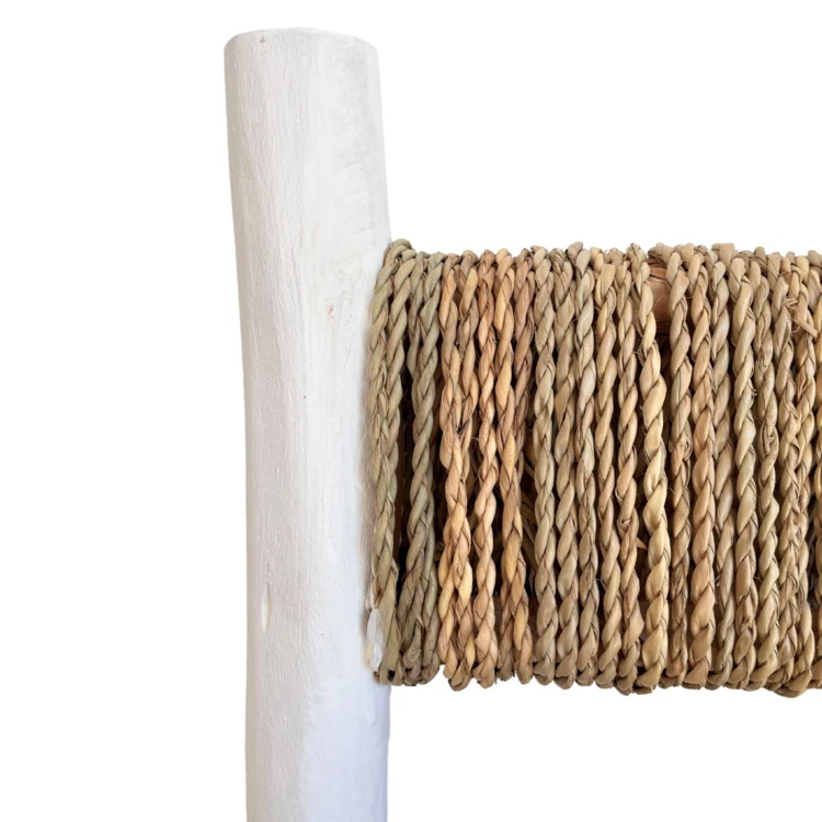 Chaise enfant en bois blanc – Image 2