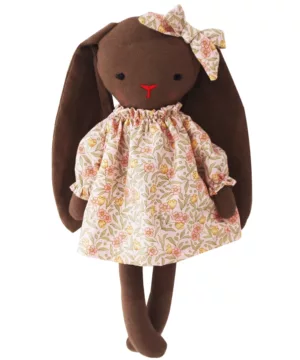 Poupée lapin - Liberty rose