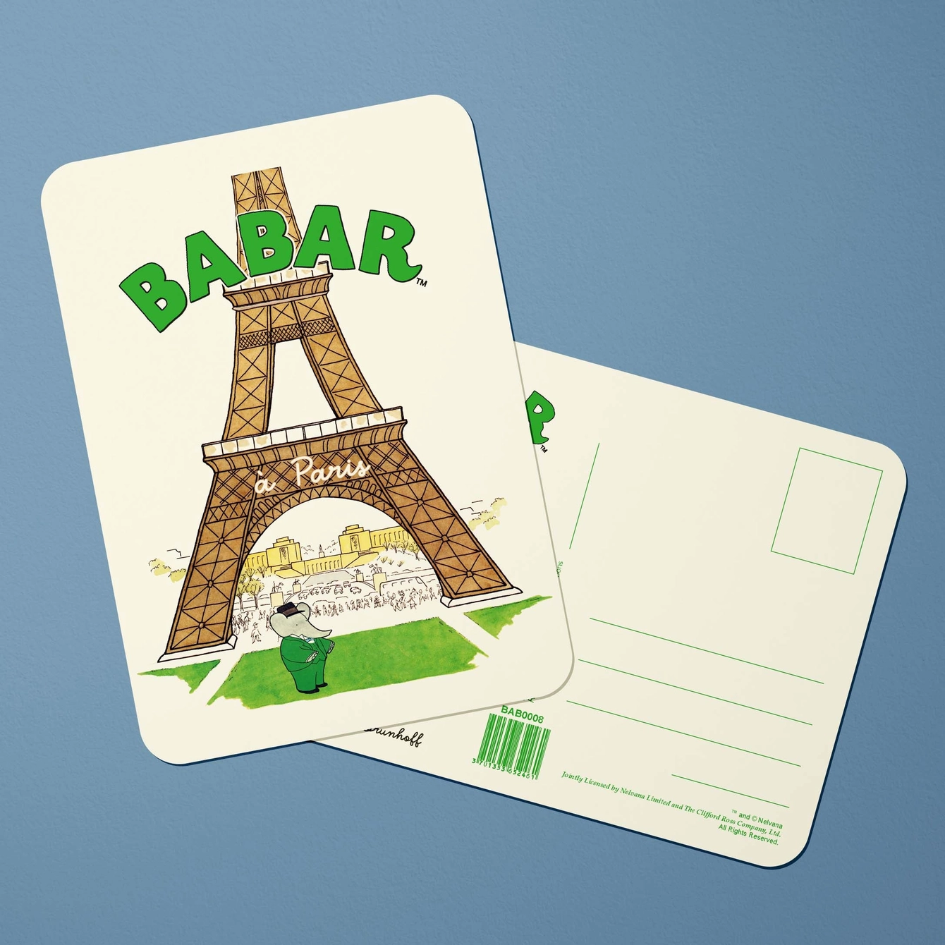 Carte postale - BABAR à Paris – Image 2