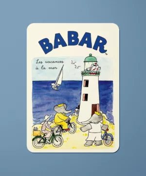 Carte postale - BABAR le voyage