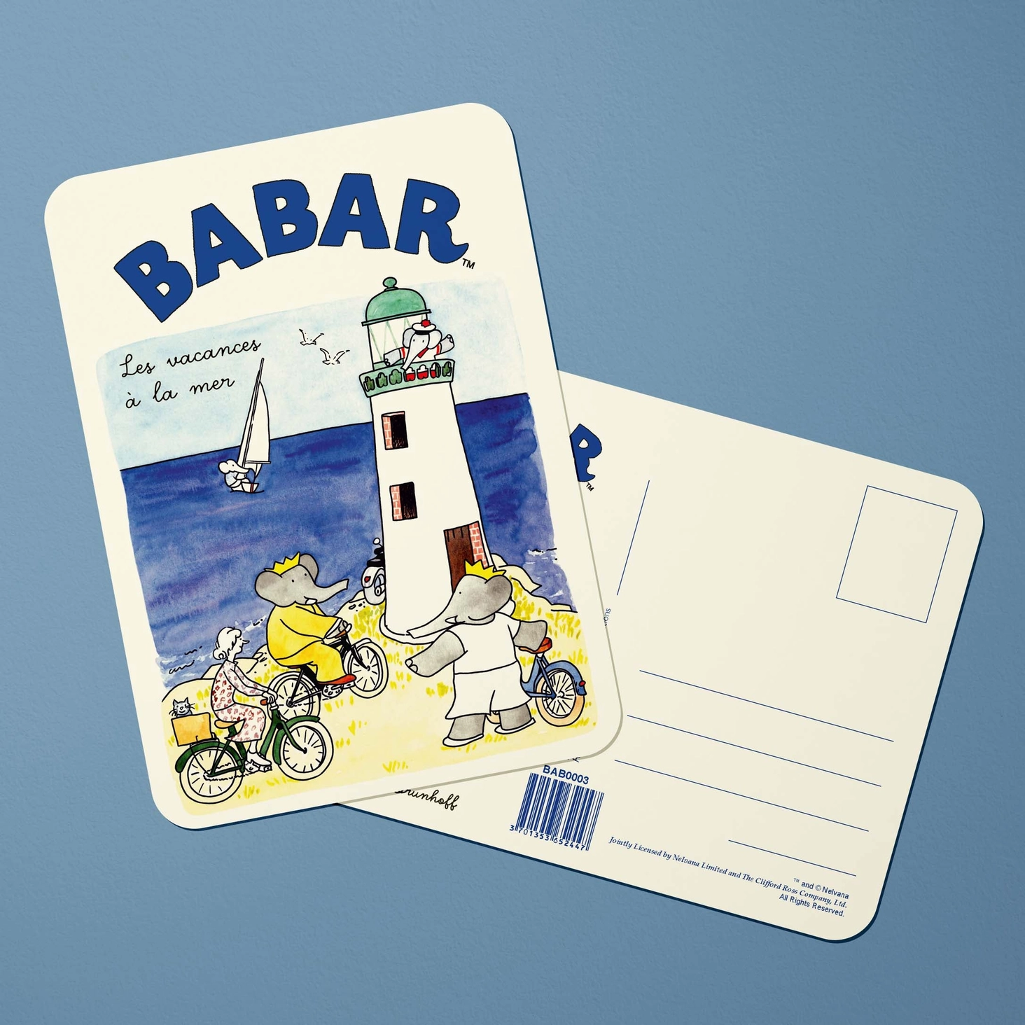 Carte postale - BABAR le voyage – Image 2