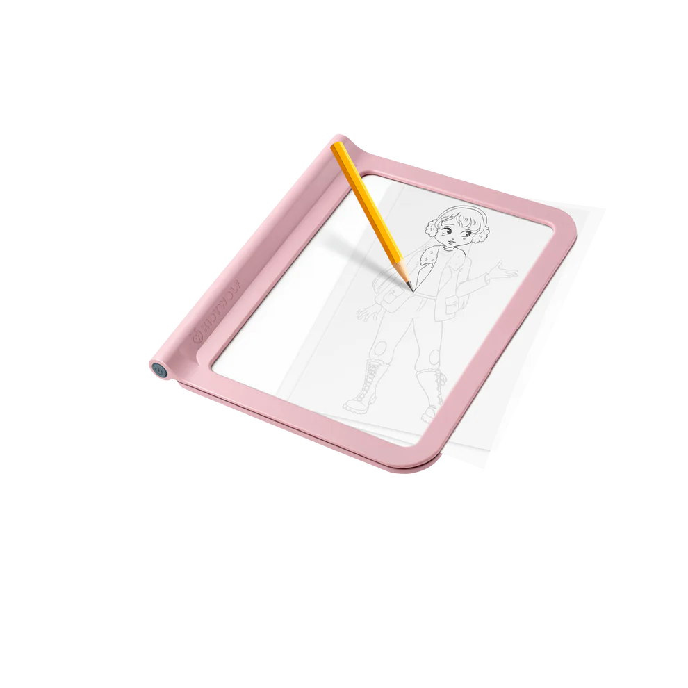 K-DRAW PRO TABLETTE LUMINEUSE - Rose Fashion
