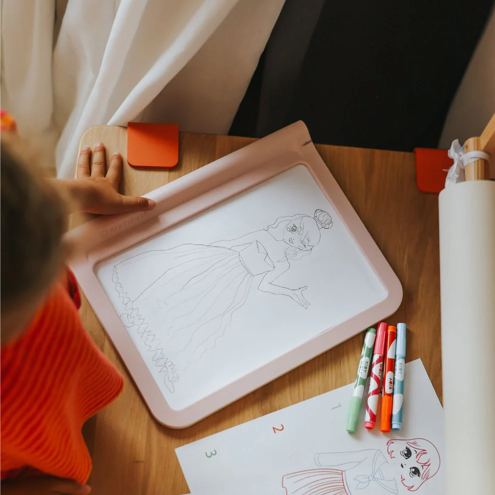 K-DRAW PRO TABLETTE LUMINEUSE - Rose Fashion – Image 2