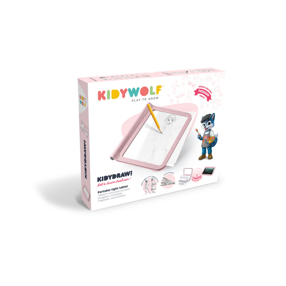 K-DRAW PRO TABLETTE LUMINEUSE - Rose Fashion – Image 9