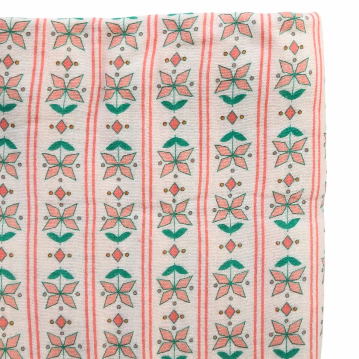 Lange fleuri 70x70 cm - Folk d'été – Image 2