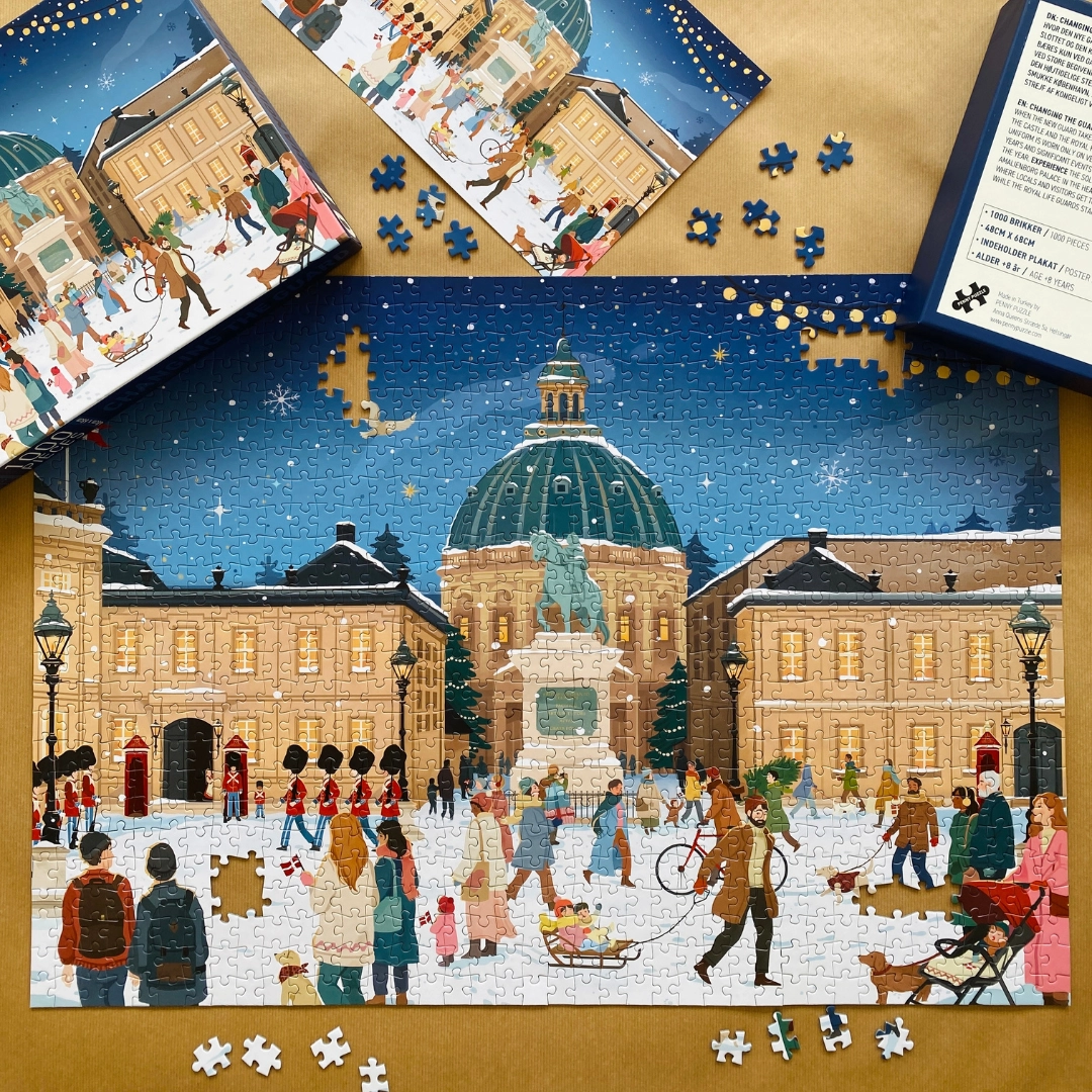 Puzzle 1000 pièces - Le Palais d’Amalienborg – Image 2