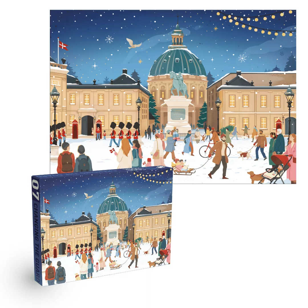 Puzzle 1000 pièces - Le Palais d’Amalienborg – Image 3