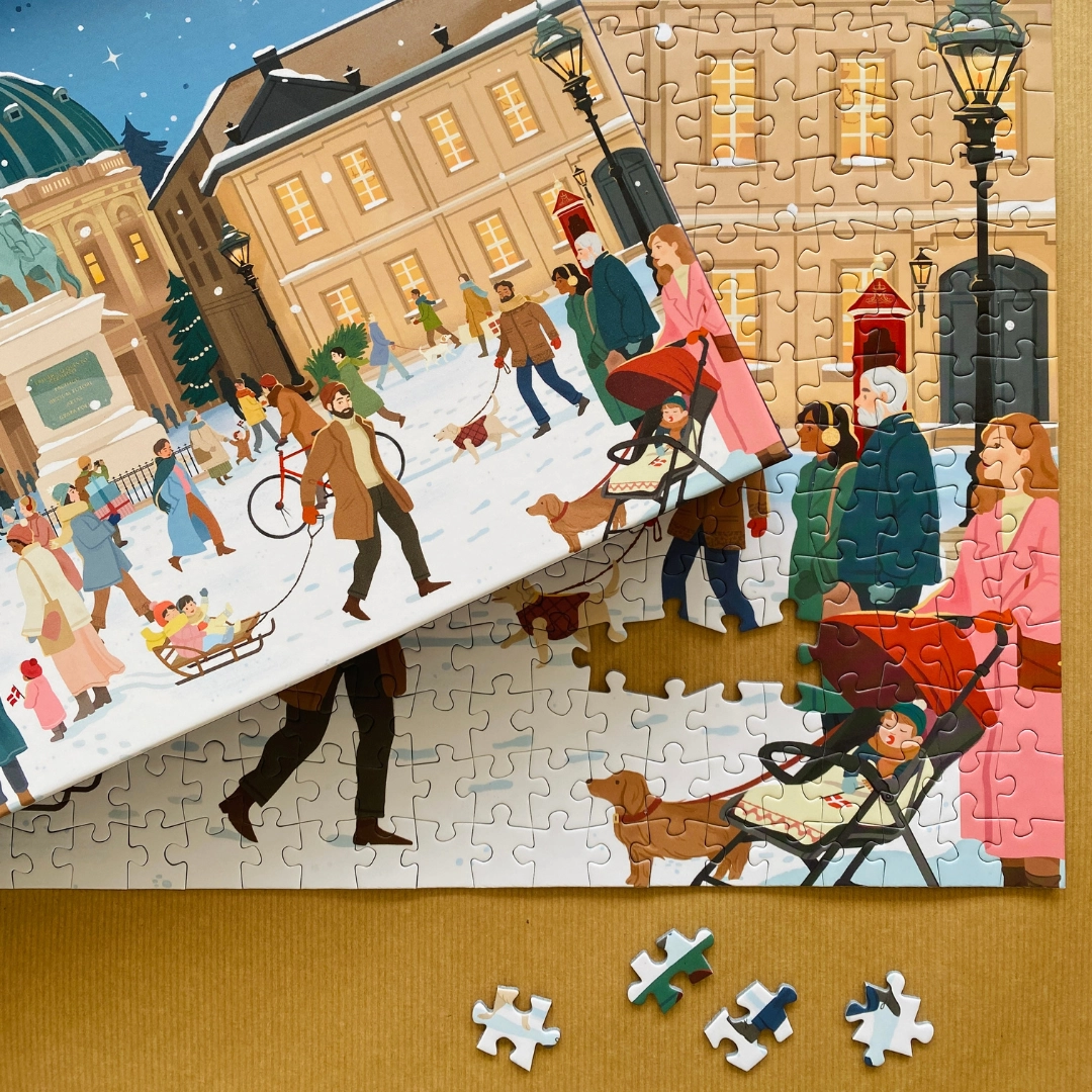Puzzle 1000 pièces - Le Palais d’Amalienborg – Image 4