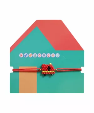 Bracelet enfant à perles - Pompier