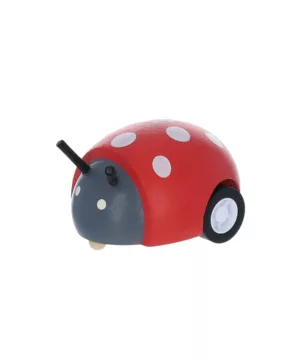 Coccinelle à remonter | en bois