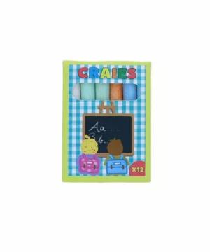 Lot de 12 craies | Multicolores