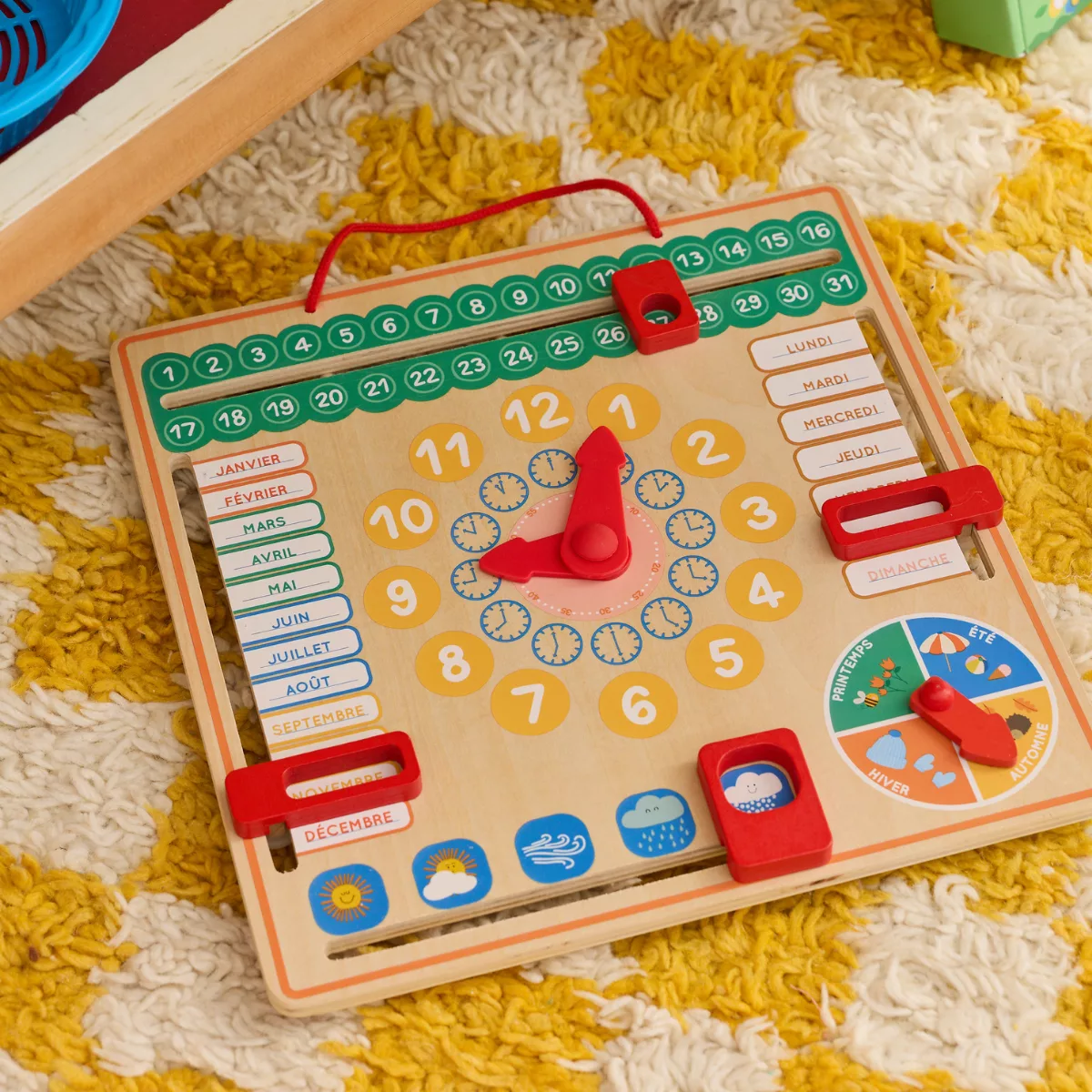 Calendrier éducatif en bois – Image 3