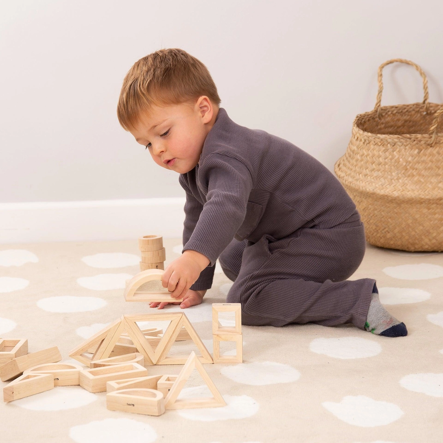Blocs de construction en bois | Miroir – Image 2