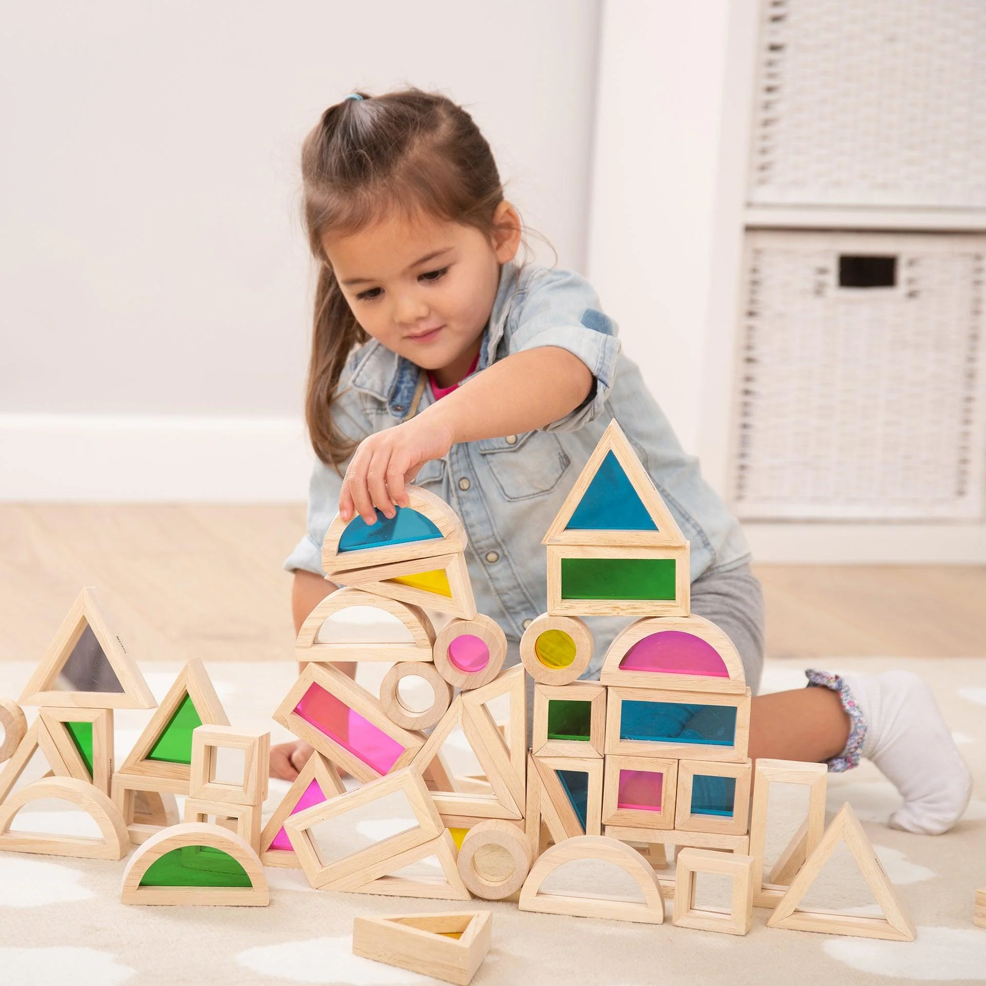 Blocs de construction en bois | Miroir – Image 3