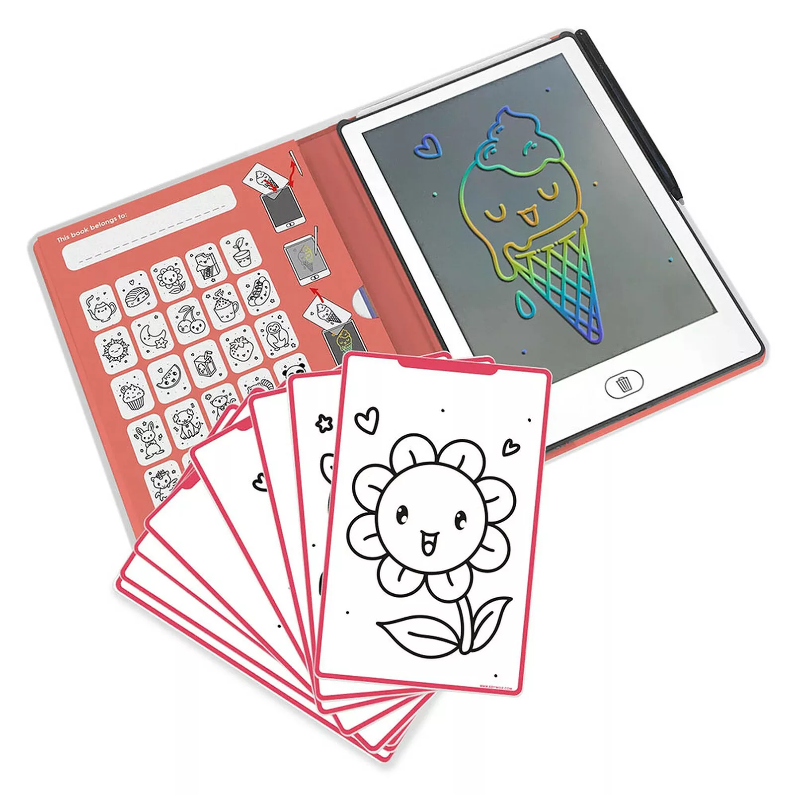 Tablette à dessin Kidydraw Mini - Kawaï – Image 2