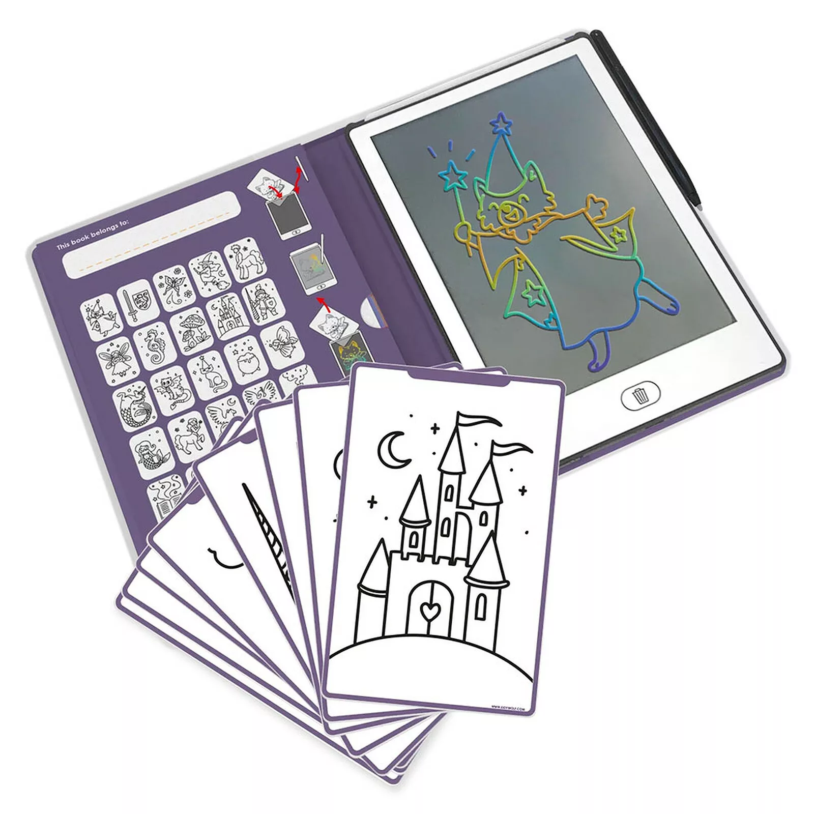 Tablette à dessin Kidydraw Mini - Il Était Une Fois – Image 2