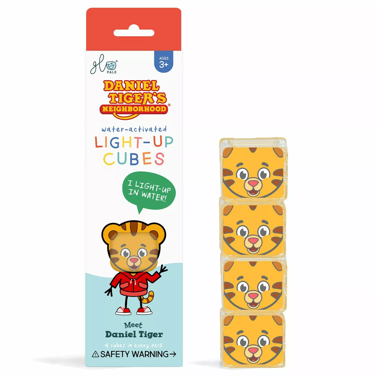 Cubes lumineux sensoriels - Tigre