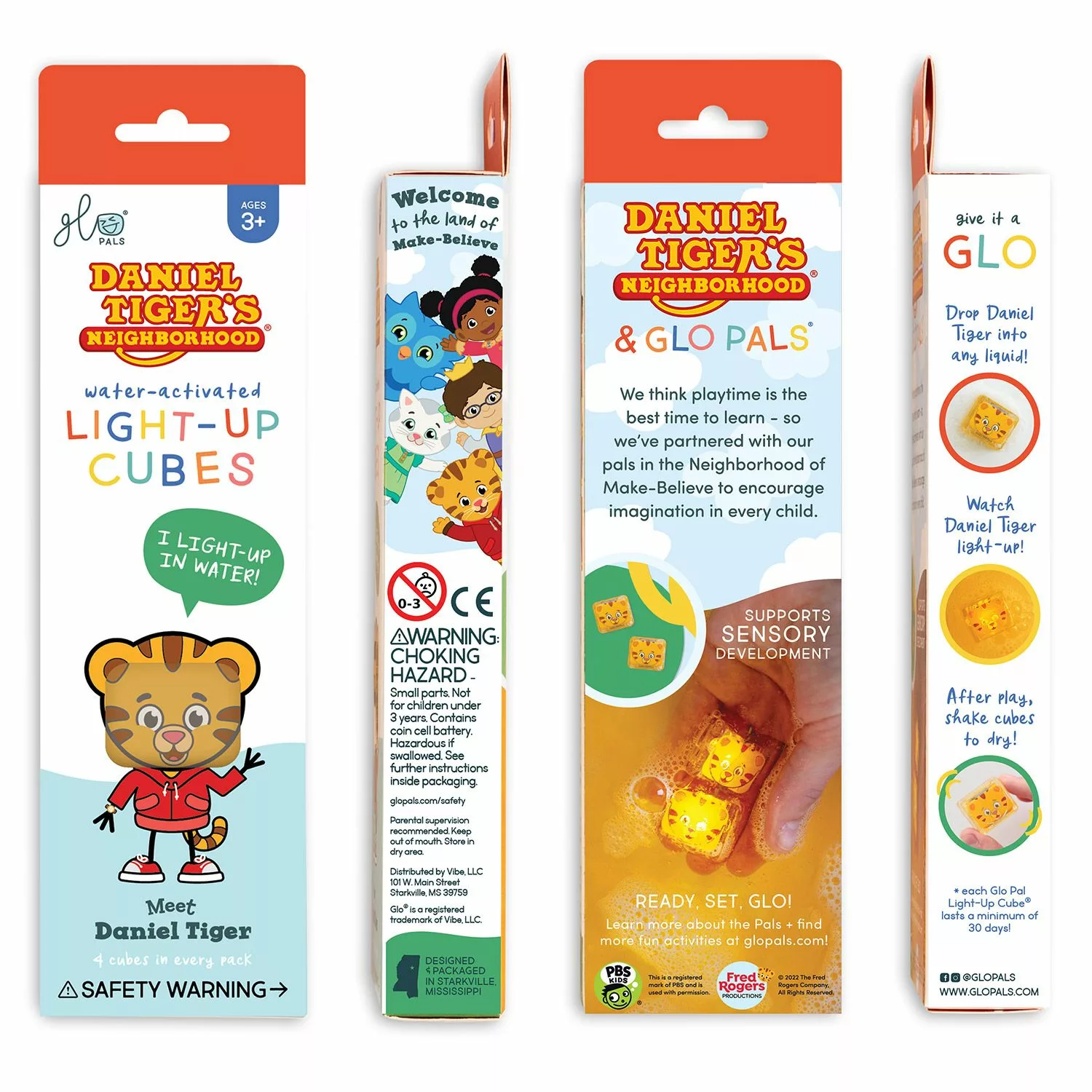 Cubes lumineux sensoriels - Tigre – Image 3